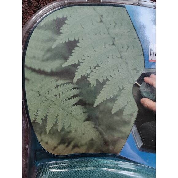 Aidata Gel Wrist Rest Computer Accessory Lycra Material Ergonomic Green Leaves - Picture 6 of 6